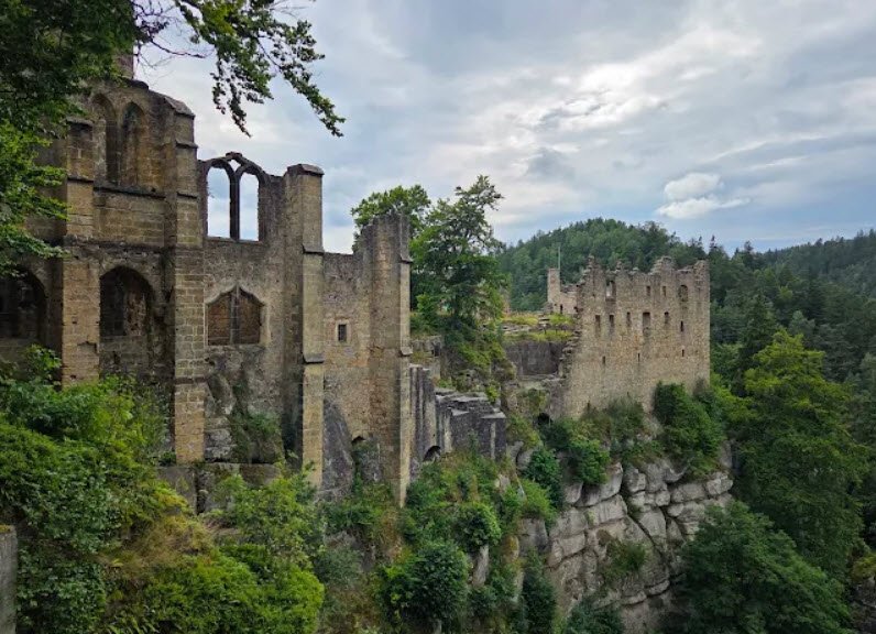 Ruins - Oybin Castle and Monastery, Oybin, Germany, Germany